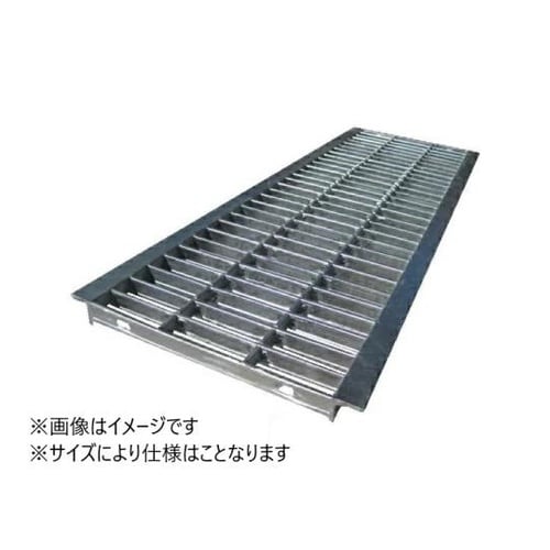 U字溝用グレーチング 適用溝幅300mm