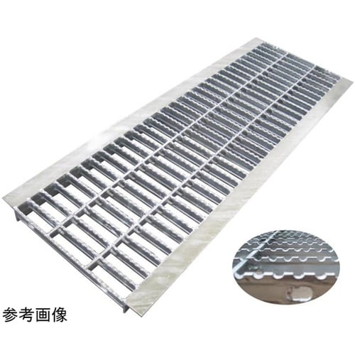 ノンスリップ型U字溝用グレーチング(適用
