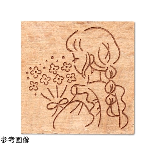 木柄スタンプ30 ガールズライフ フラワ