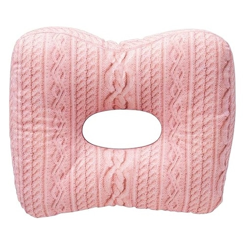 姿勢スクエアクッション ピンク 9233