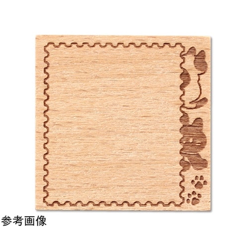 木柄スタンプ30 ゆるいどうぶつ ねこ