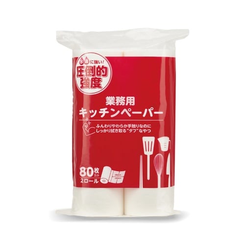 キッチンペーパー圧倒的強度 ホワイト 1