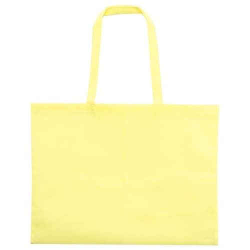 カラー不織布バッグ 薄黄 11424