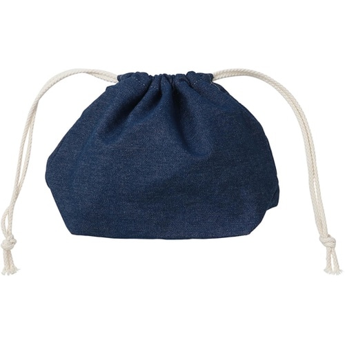 デニム巾着 中 50638