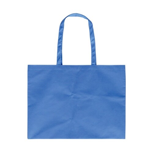 カラー不織布バッグ 青 11428