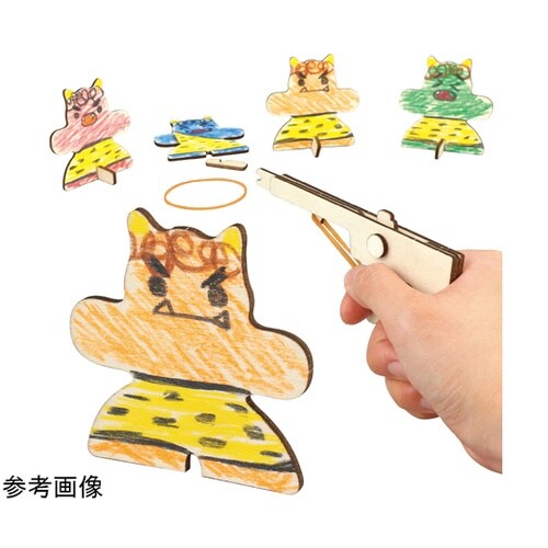 木製射的ゲーム 無着色 21695