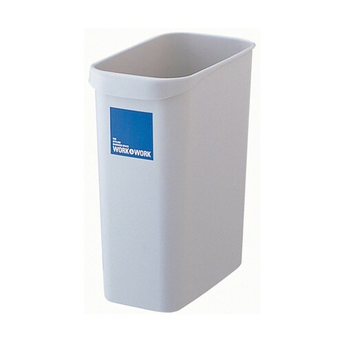 W&W くず入れ 角 18L グレー D