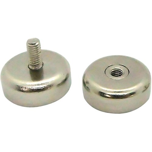 ねじ式ネオジウム磁石取付キット(5個組、