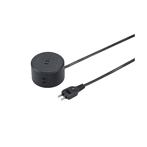 丸型タップ 4個口 PD20W 1.5m