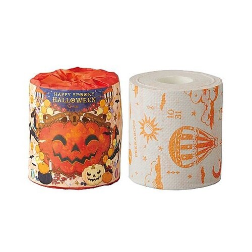 ハロウィントイレットペーパー 1箱(10