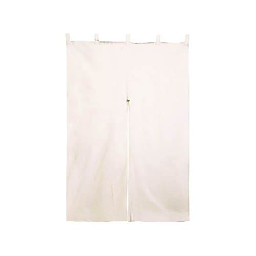 のれん 無地(半間)生成 幅85×高さ1