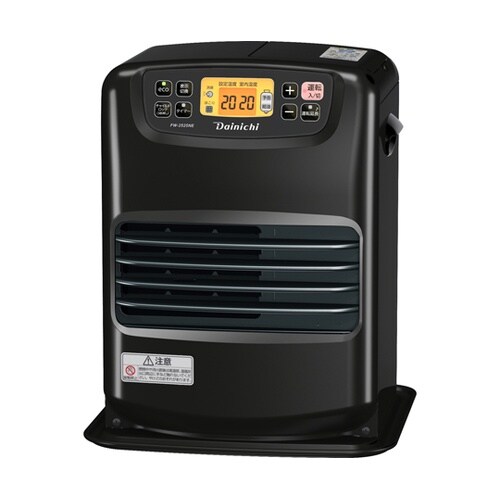 家庭用石油ファンヒーター チャコールブラ