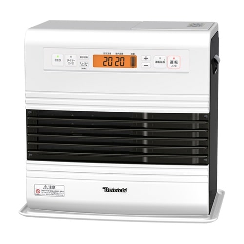 家庭用石油ファンヒーター スノーホワイト