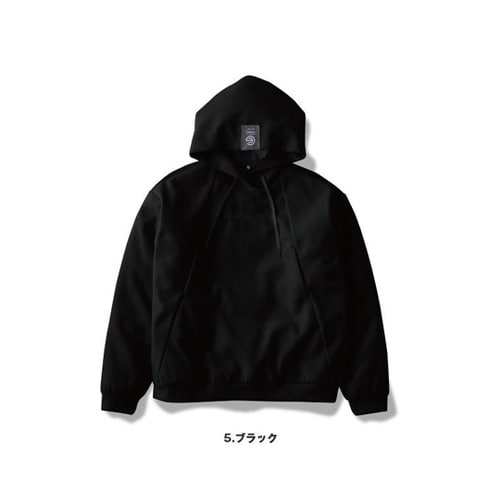 サロペ・デ・フーディー2 ブラック S