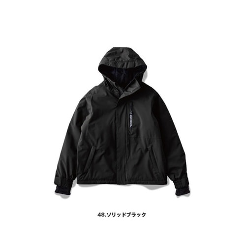 ブリザードシェルジャケット ソリッドブラ