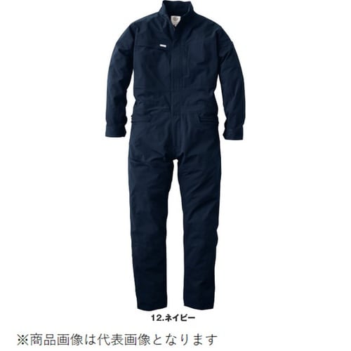 エアストレッチツナギ ネイビー 3L G