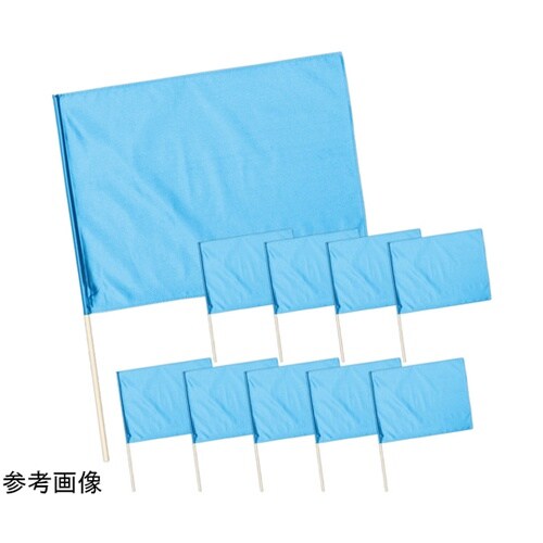 サテン大旗 φ12mm メタリックブルー