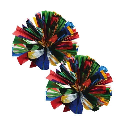 らくらくチアポンポン 小 レインボー 1