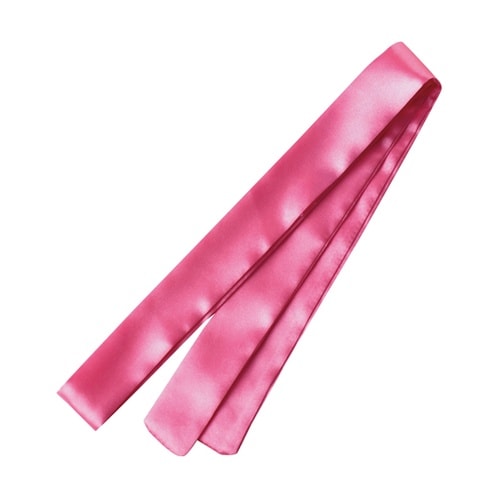 ソフトサテン はちまき 桃 19501