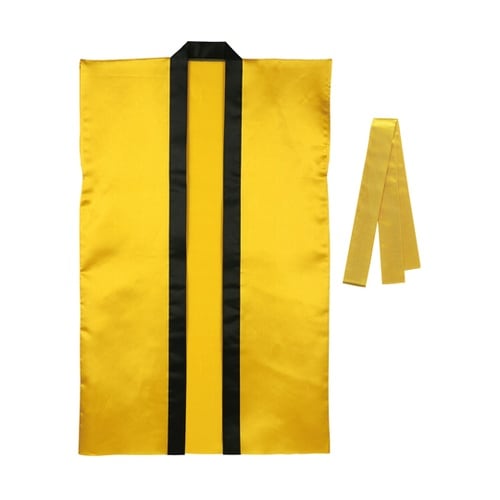 ソフトサテンロングハッピ(ハチマキ付)