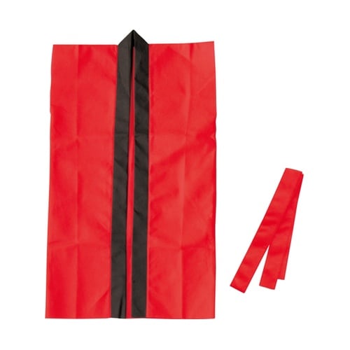 カラー不織布ロングハッピ(ハチマキ付)