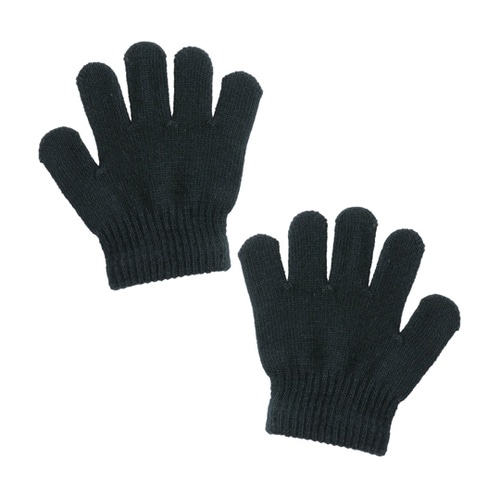 ミニのびのび手袋 黒 18840