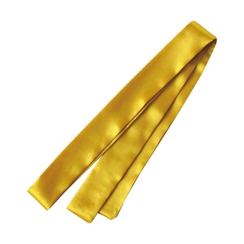 ソフトサテン はちまき 金 19504