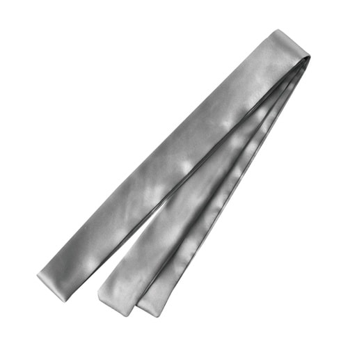 ソフトサテン はちまき 銀 19505