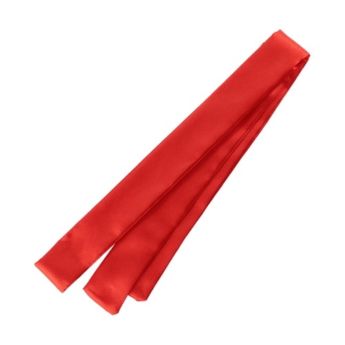 ソフトサテン はちまき 赤 18946