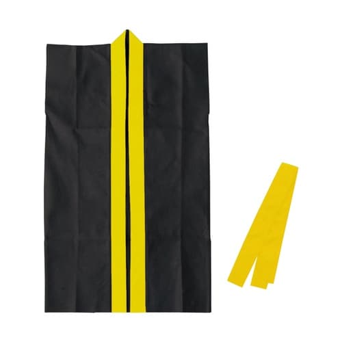 カラー不織布ロングハッピ(ハチマキ付)