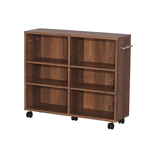 キャスター付きワゴン ブラウン CA−6