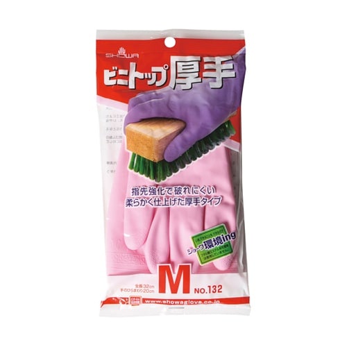 ビニトップ厚手 M ピンク CE4830