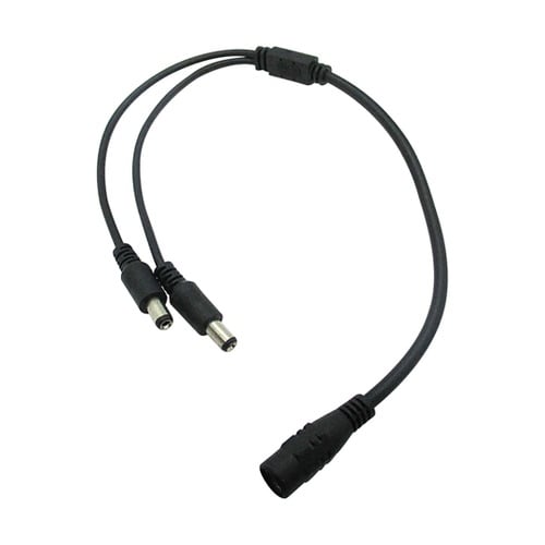 DCジャック1−プラグ2分岐ケーブル(5