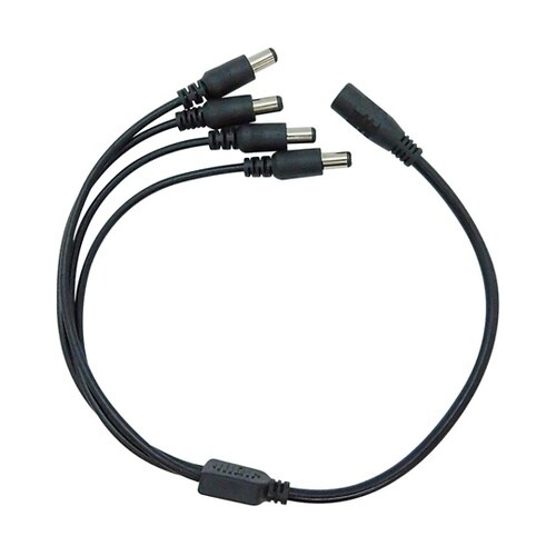 DCジャック1−プラグ4分岐ケーブル(5