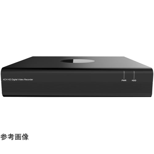 同軸4CH防犯カメラ専用レコーダー3TB