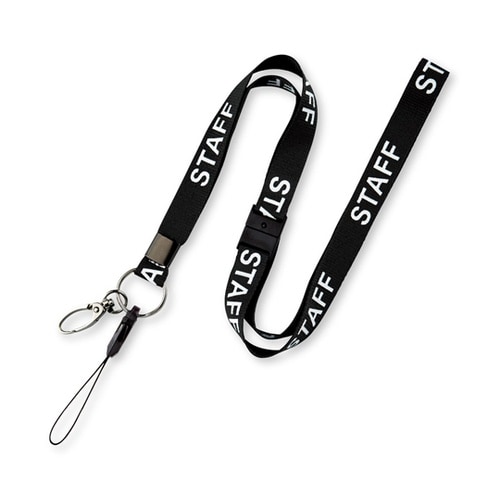 ストラップ STAFF 黒 1本 NX−