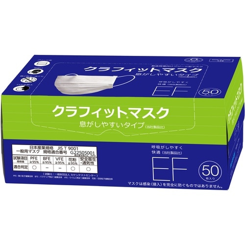 クラフィットマスク 息がしやすいタイプ