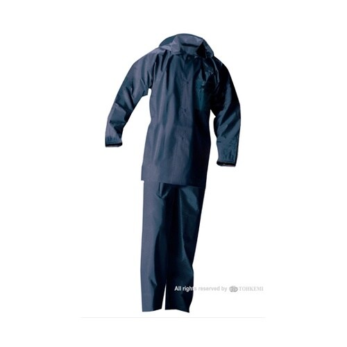 レインウェア PVCスーツ ネイビー L