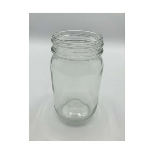 マヨネーズ 透明瓶 中栓 白キャップ付