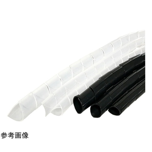 スパイラルチューブ 10m 白 内径20