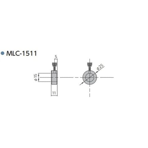 ライトガイド用互換アダプタ 受光部口金長