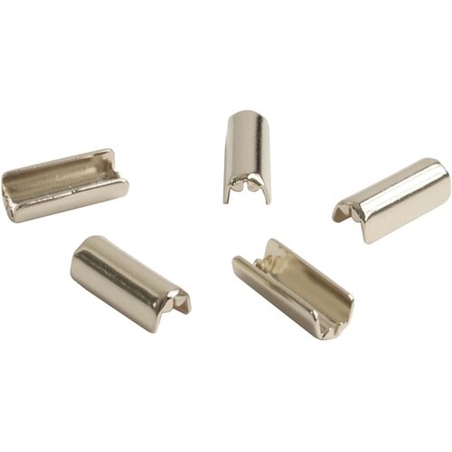 ゴム留め金具 シルバー 3×10mm 2