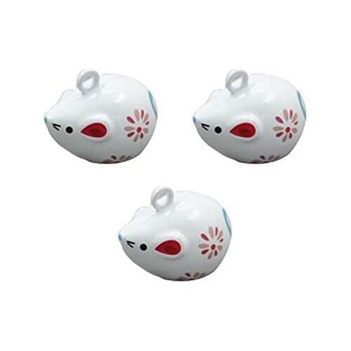 干支鈴 全身タイプ 3個入 ネズミ 約W