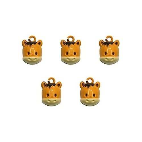 干支鈴 顔タイプ 5個入 ウマ 約13m