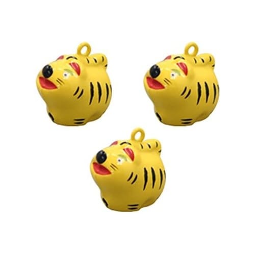 干支鈴 全身タイプ 3個入 トラ 約W2