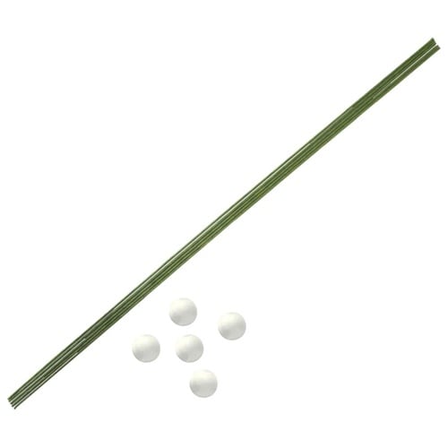 しだれ細工用 グリーンワイヤー・スチボー