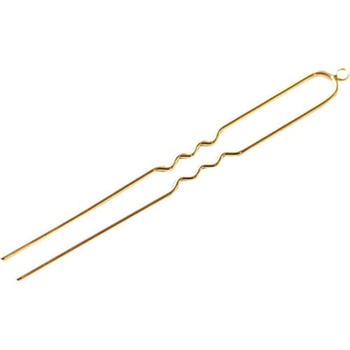 カン付き かんざし ゴールド 8cm 2