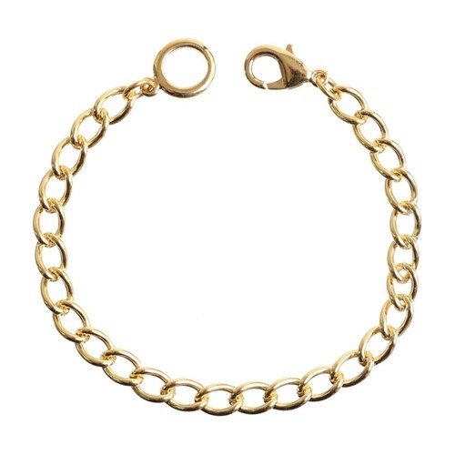 バッグチャーム用チェーン ゴールド 全長