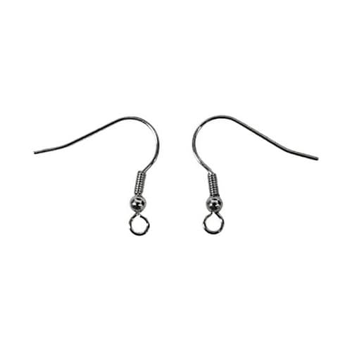 カン付き釣針ピアス 5組入 W2×H2m