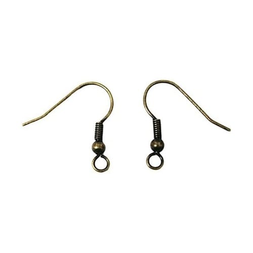 カン付き釣針ピアス 5組入 W2×H2m